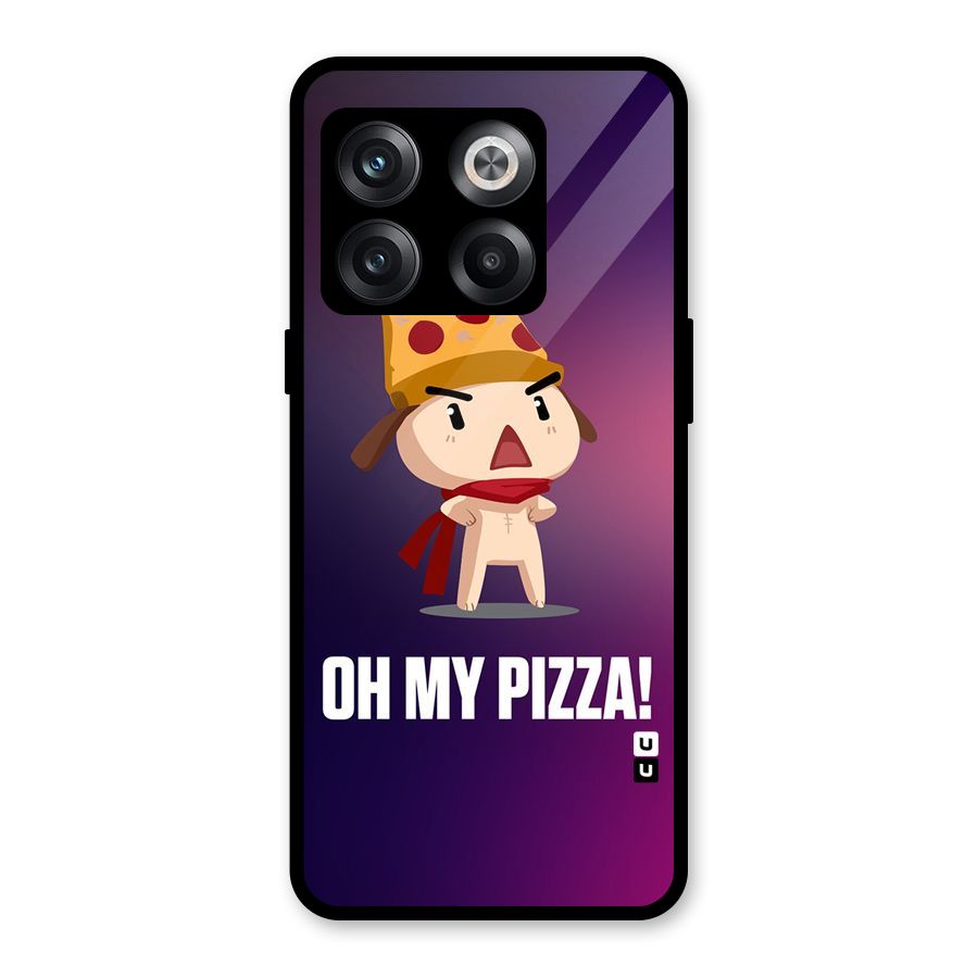 Oh My Pizza Glass Back Case for OnePlus 10T