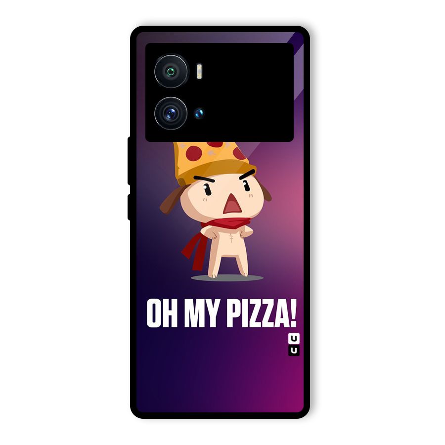 Oh My Pizza Glass Back Case for Vivo iQOO 9 Pro