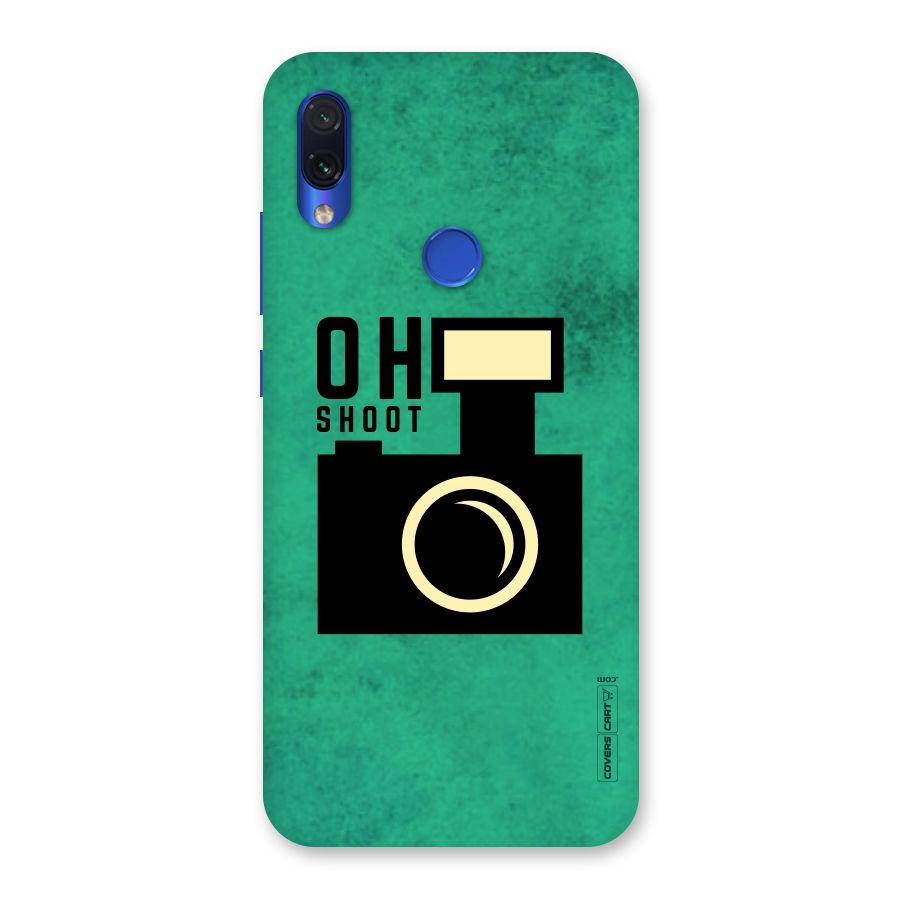 Oh Shoot Back Case for Redmi Note 7