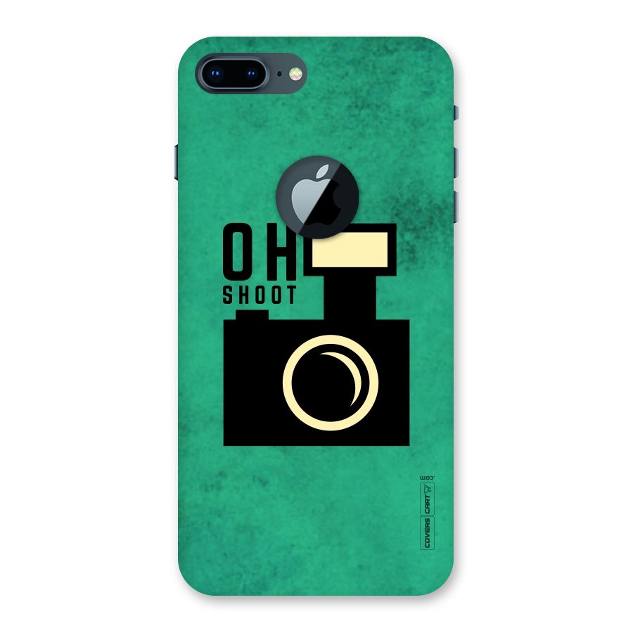 Oh Shoot Back Case for iPhone 7 Plus Logo Cut