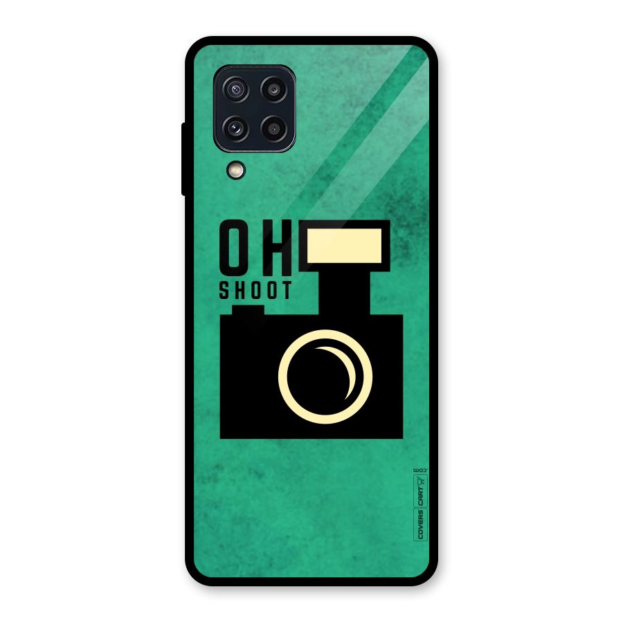 Oh Shoot Glass Back Case for Galaxy M32