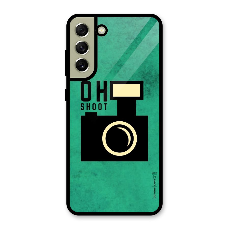 Oh Shoot Glass Back Case for Galaxy S21 FE 5G