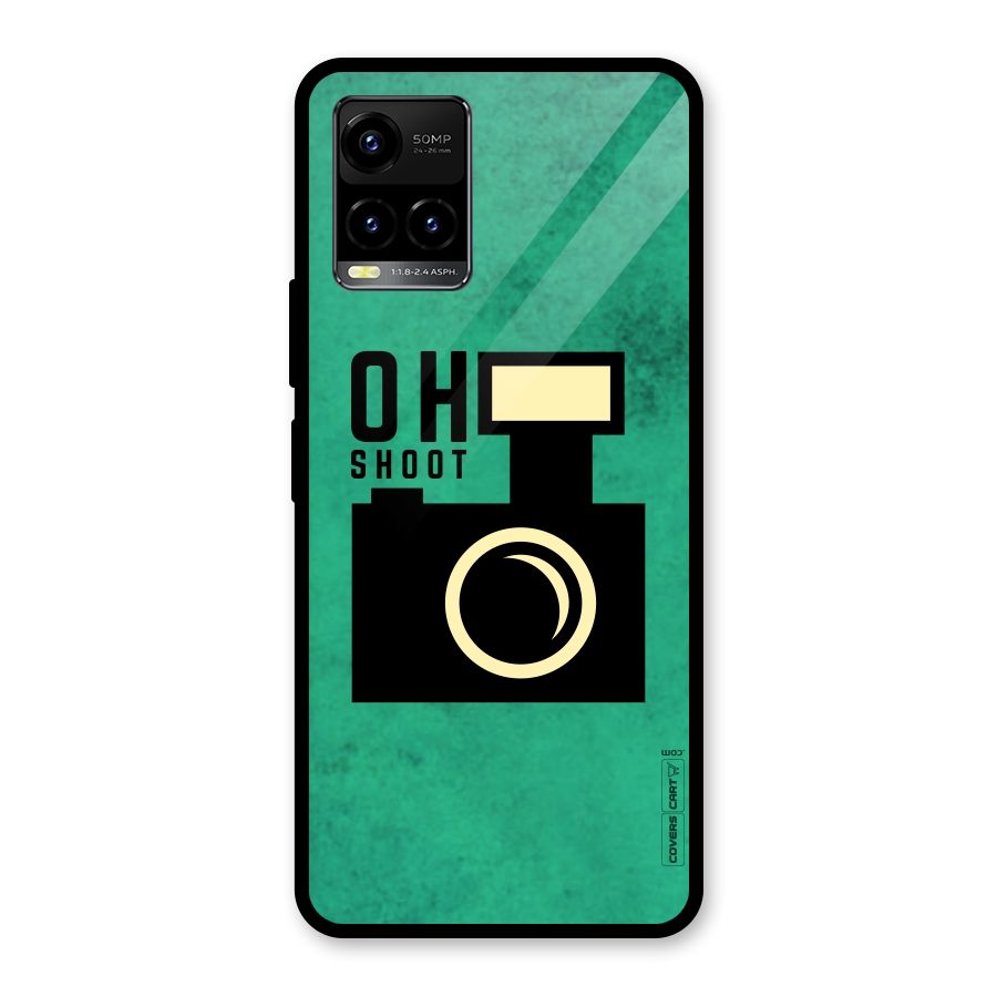 Oh Shoot Glass Back Case for Vivo Y21T