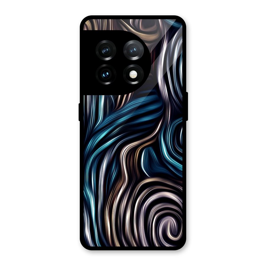 Oil Paint Artwork Glass Back Case for OnePlus 11