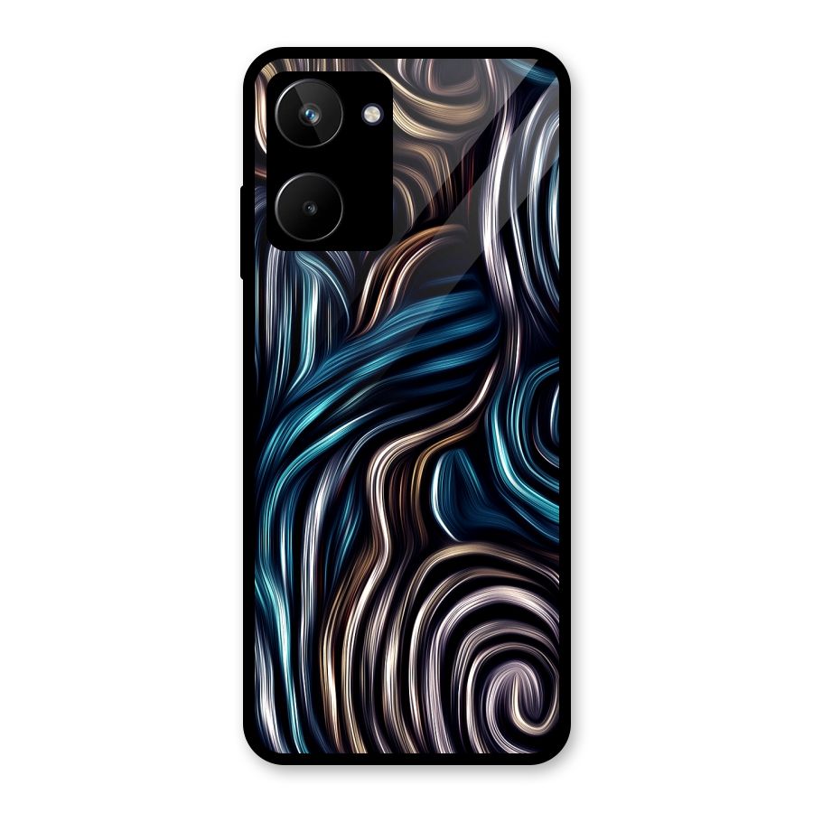Oil Paint Artwork Glass Back Case for Realme 10