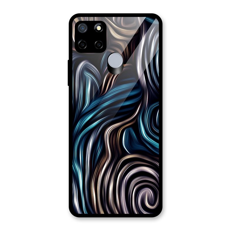 Oil Paint Artwork Glass Back Case for Realme Narzo 20