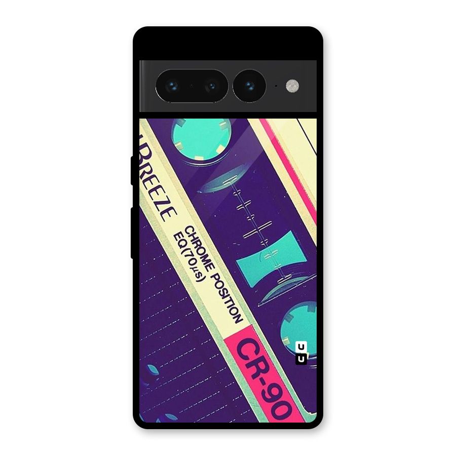 Old Casette Shade Glass Back Case for Google Pixel 7 Pro