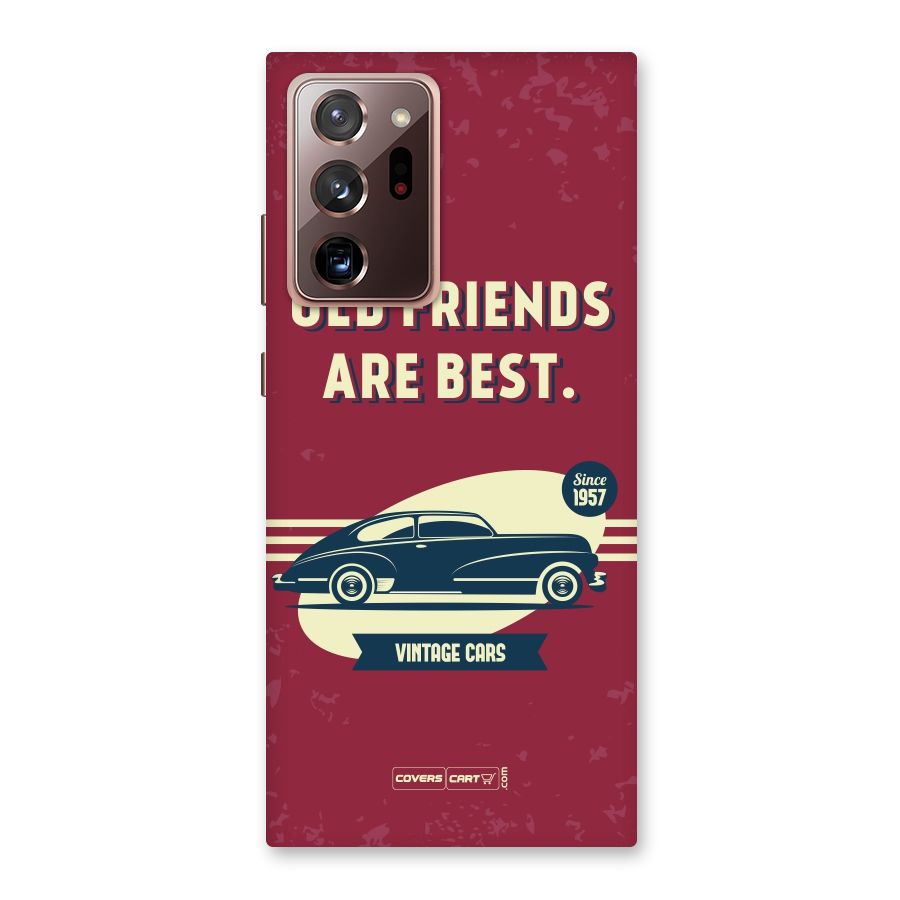 Old Friends Vintage Car Back Case for Galaxy Note 20 Ultra