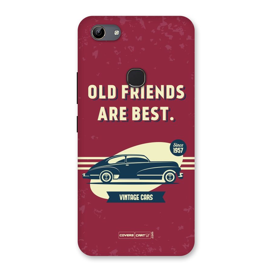 Old Friends Vintage Car Back Case for Vivo Y81