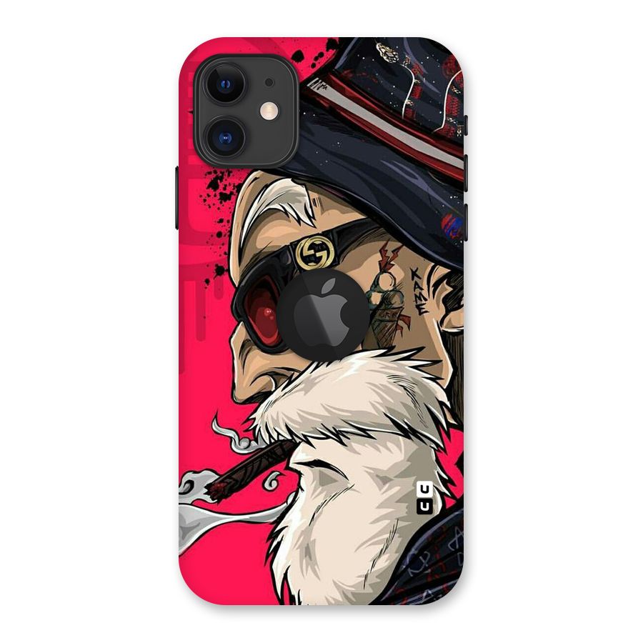 Old Man Swag Back Case for iPhone 11 Logo Cut