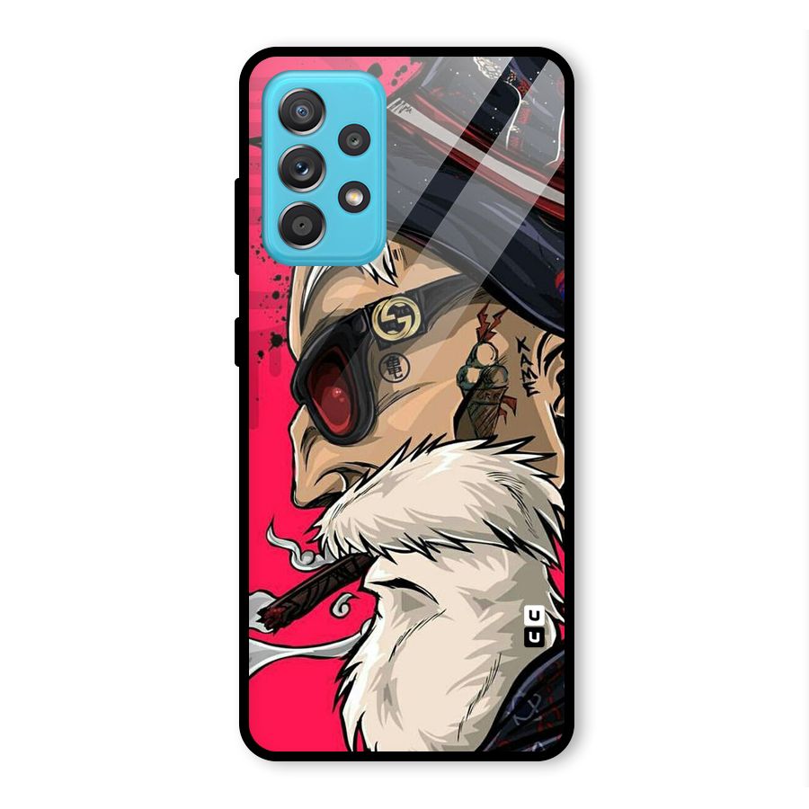 Old Man Swag Glass Back Case for Galaxy A52