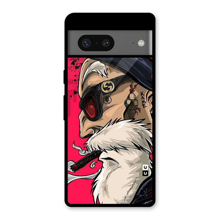 Old Man Swag Glass Back Case for Google Pixel 7