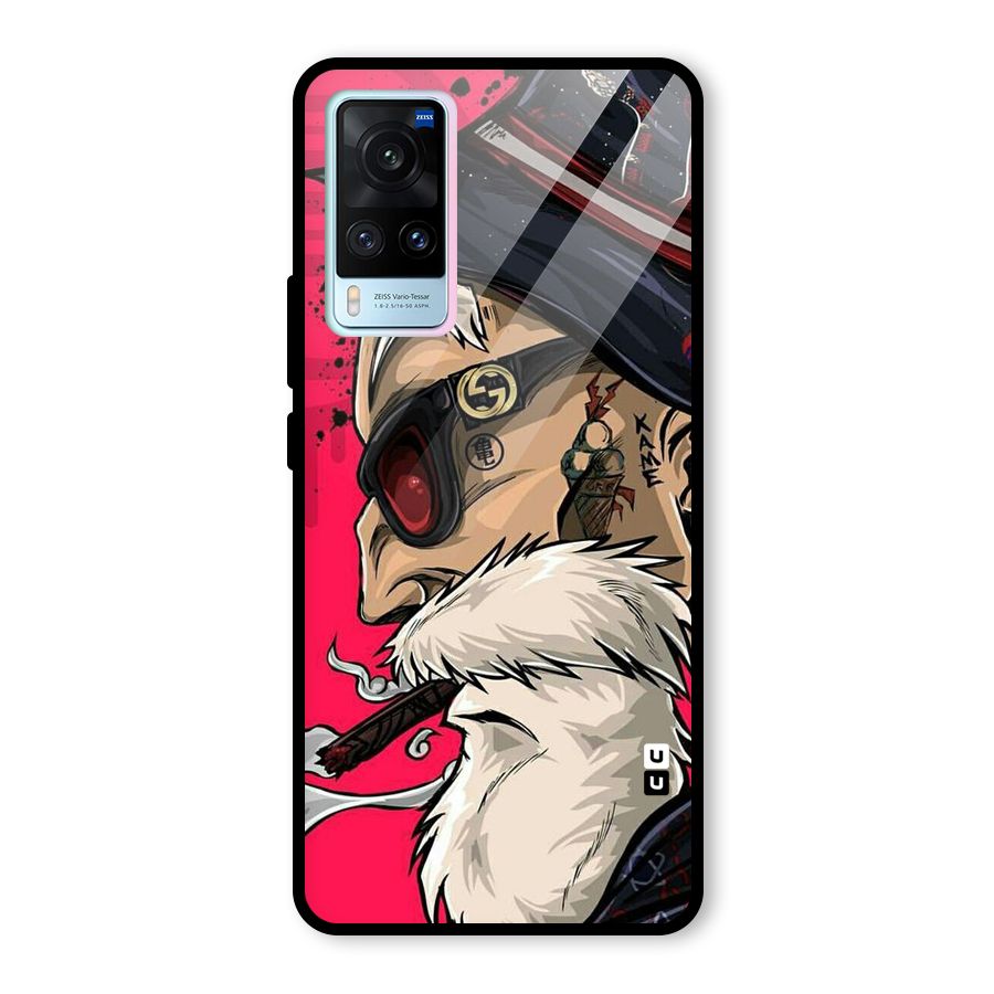 Old Man Swag Glass Back Case for Vivo X60
