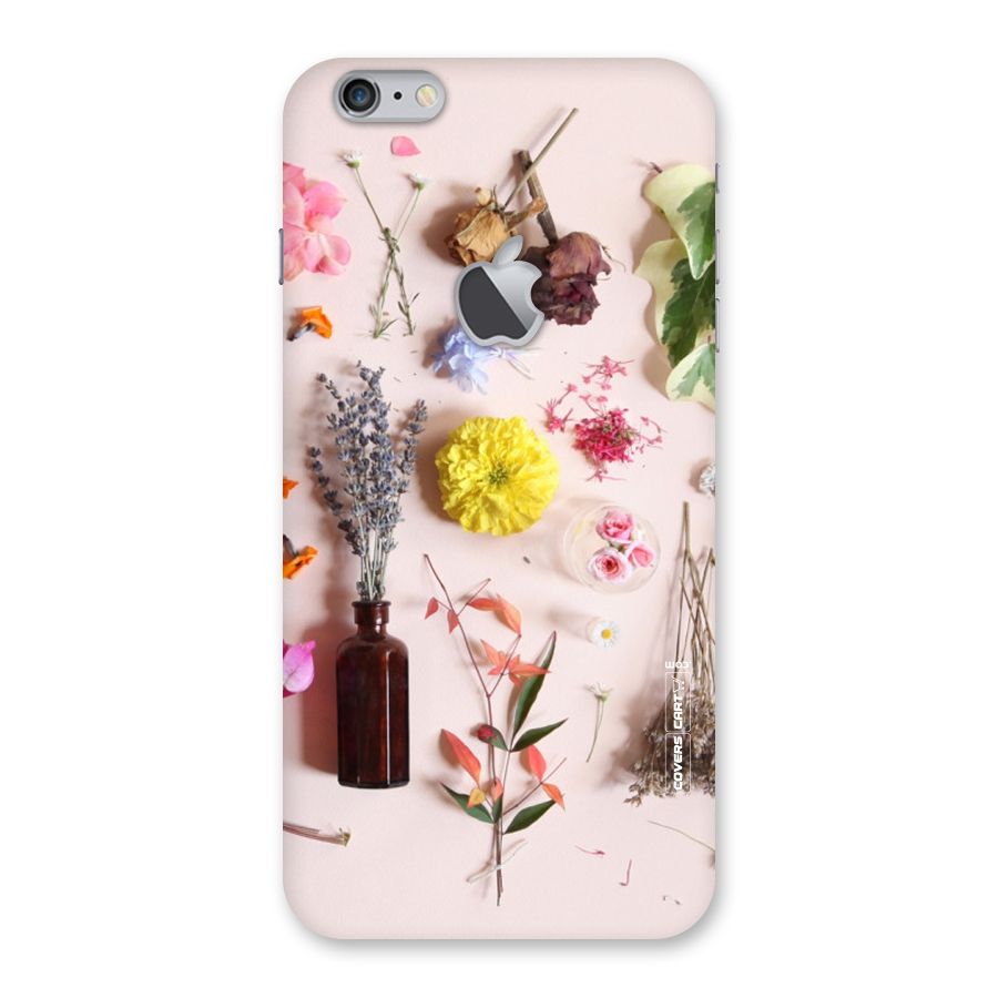 Old Petals Back Case for iPhone 6 Plus 6S Plus Logo Cut