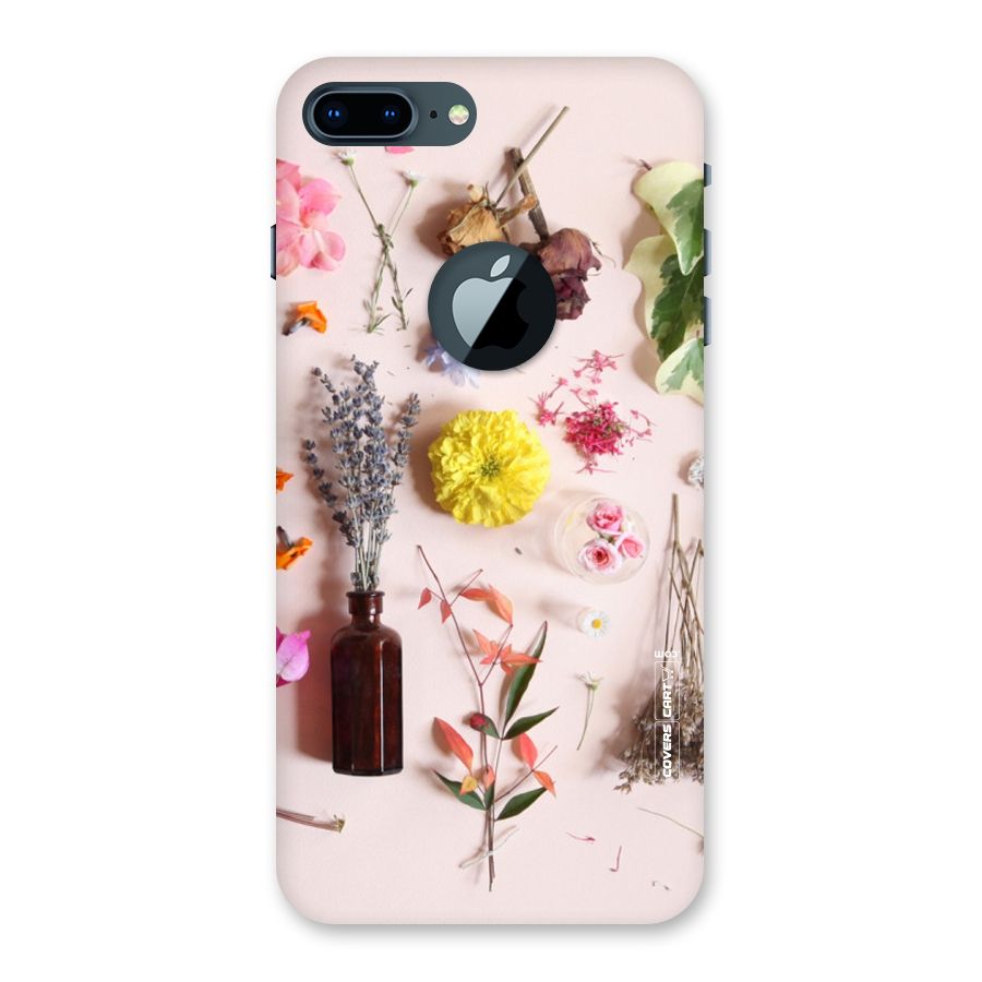 Old Petals Back Case for iPhone 7 Plus Logo Cut