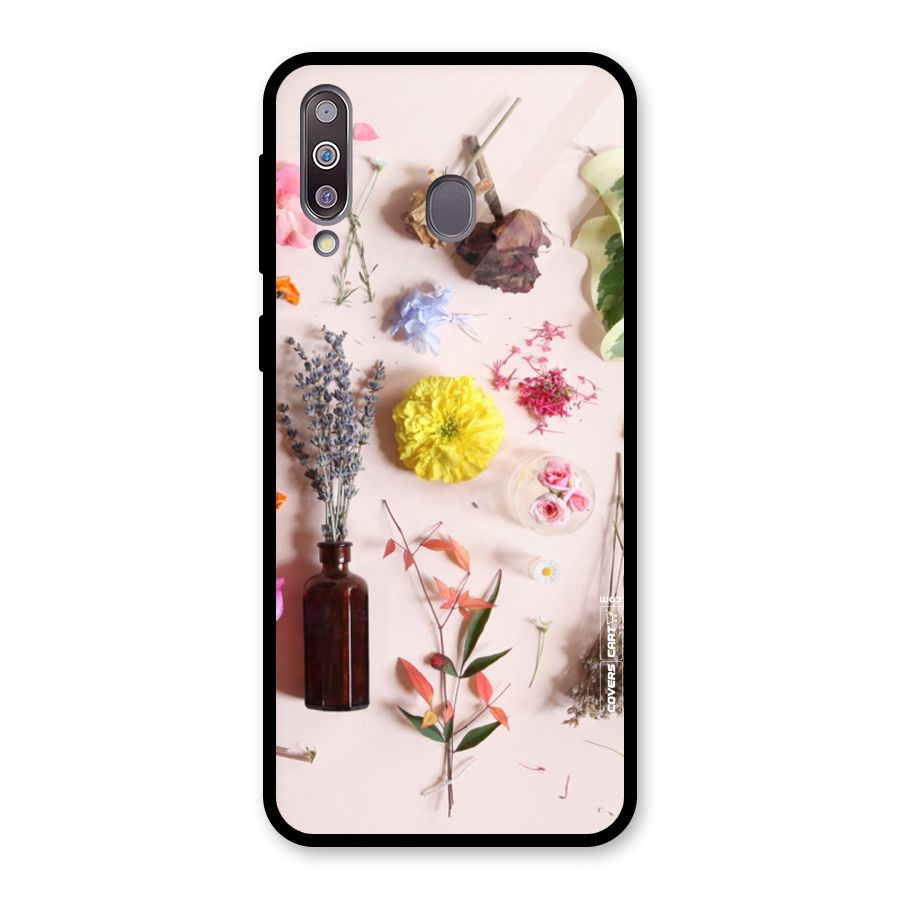 Old Petals Glass Back Case for Galaxy M30