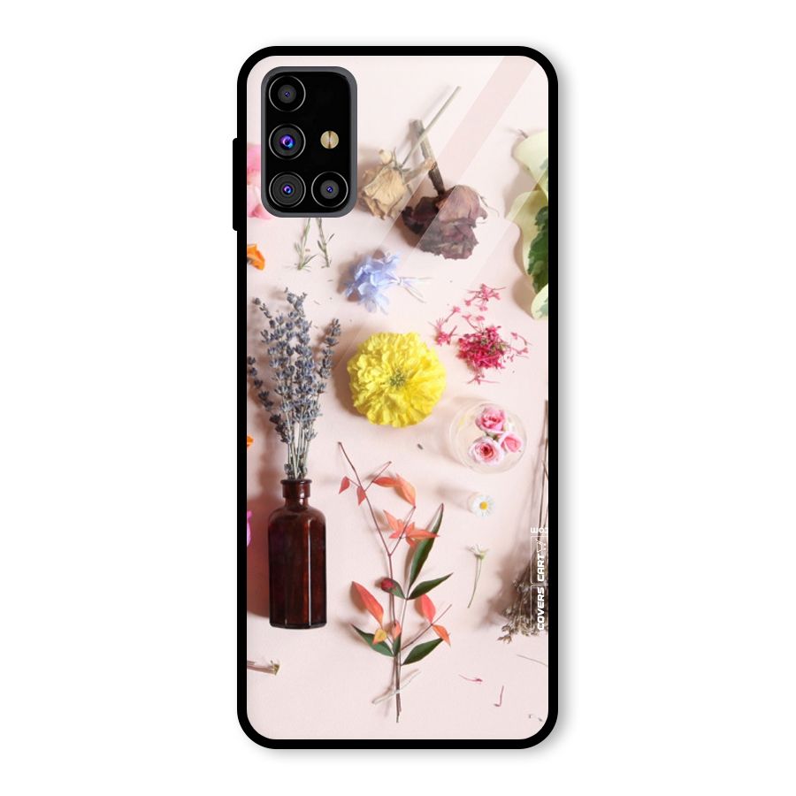 Old Petals Glass Back Case for Galaxy M31s