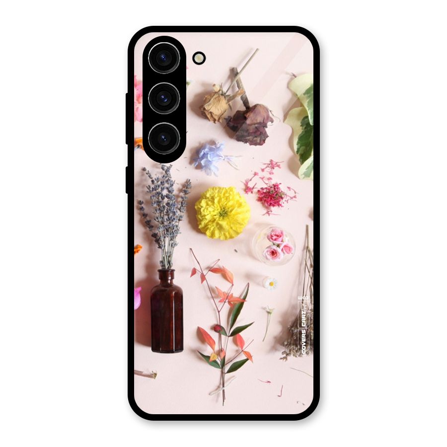 Old Petals Glass Back Case for Galaxy S23 Plus
