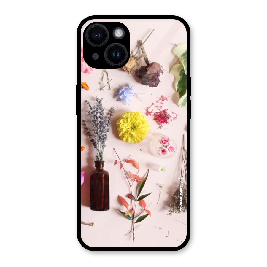 Old Petals Glass Back Case for iPhone 14