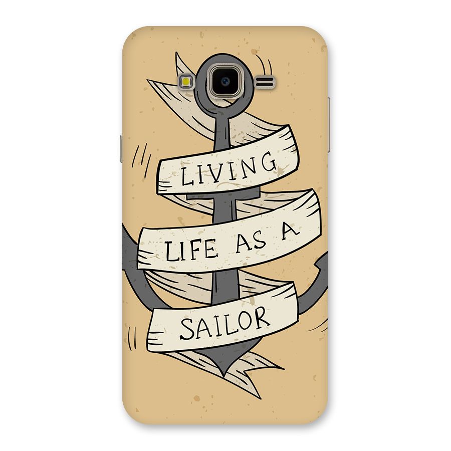 Old School Anchor Back Case for Galaxy J7 Nxt
