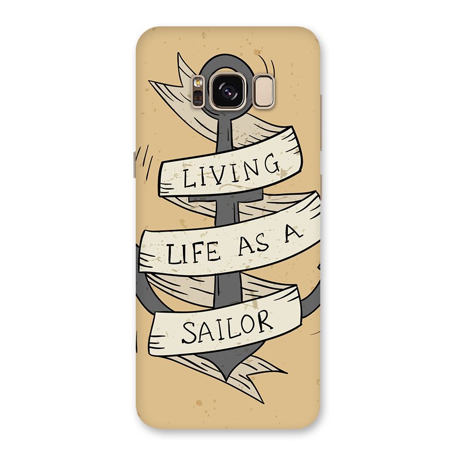 Old School Anchor Back Case for Galaxy S8
