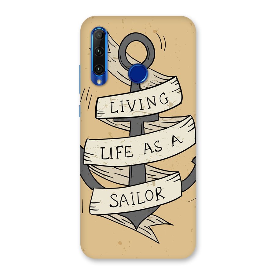 Old School Anchor Back Case for Honor 20i
