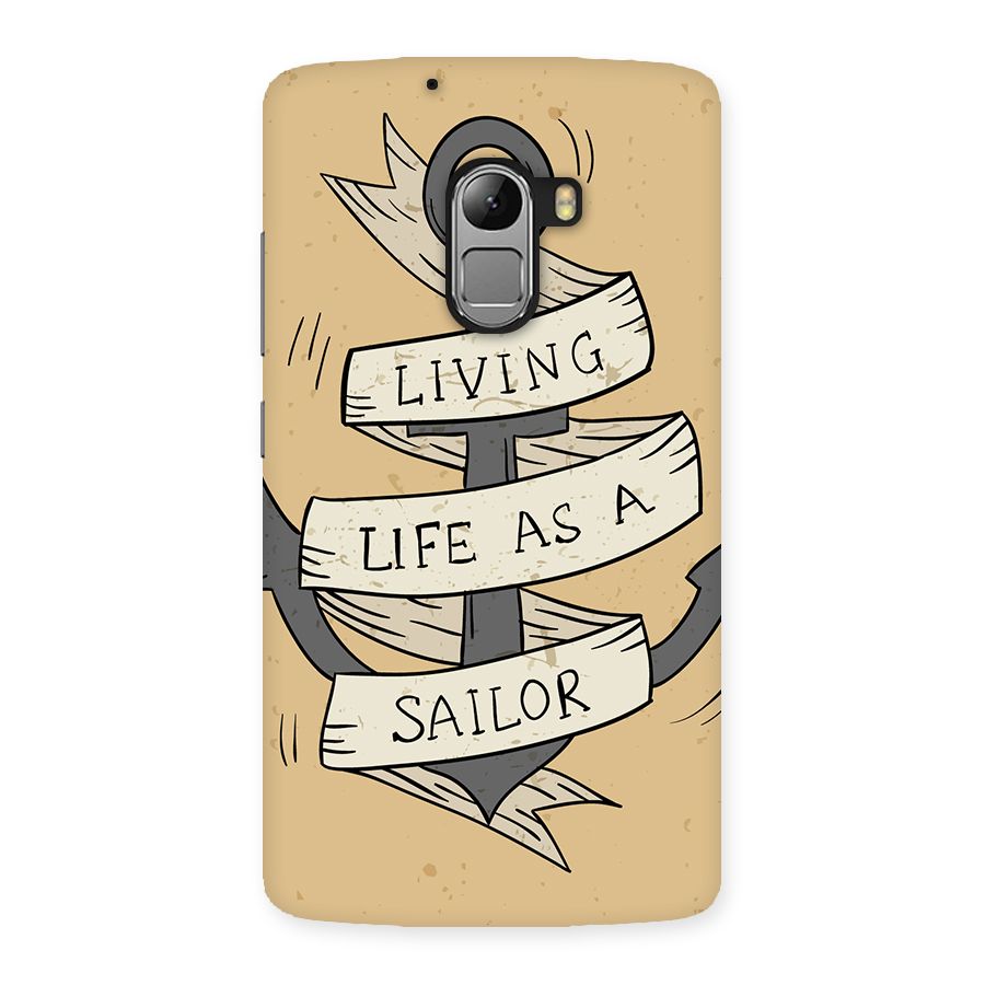 Old School Anchor Back Case for Lenovo K4 Note