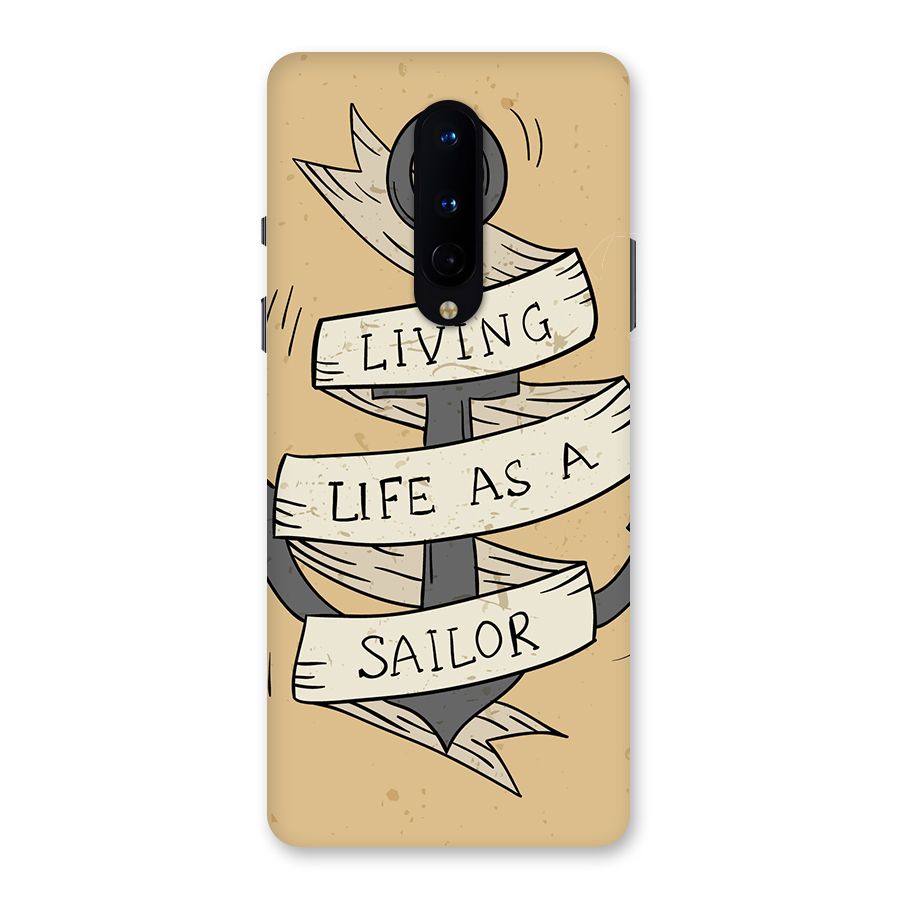 Old School Anchor Back Case for OnePlus 8