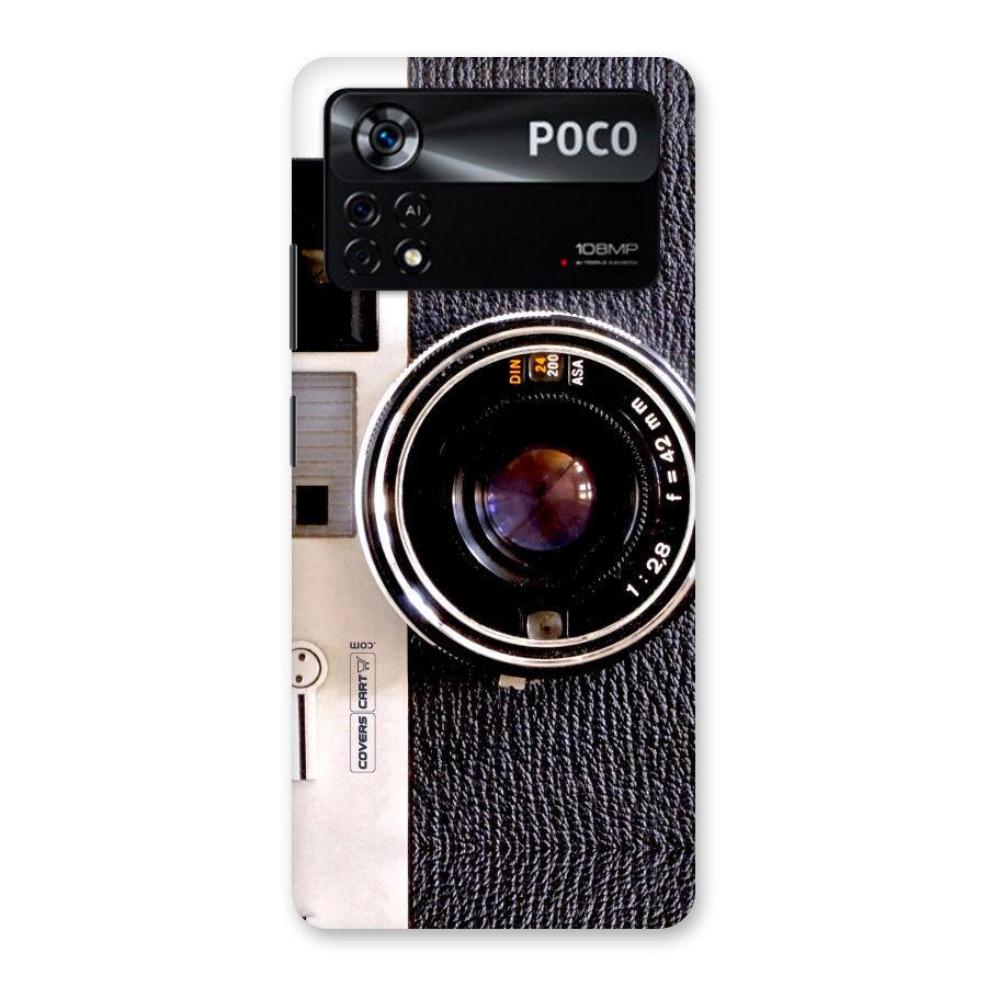 Old School Camera Back Case for Poco X4 Pro 5G