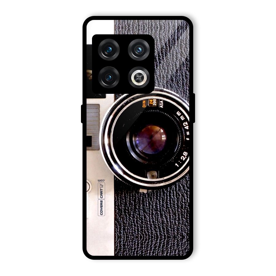 Old School Camera Glass Back Case for OnePlus 10 Pro 5G