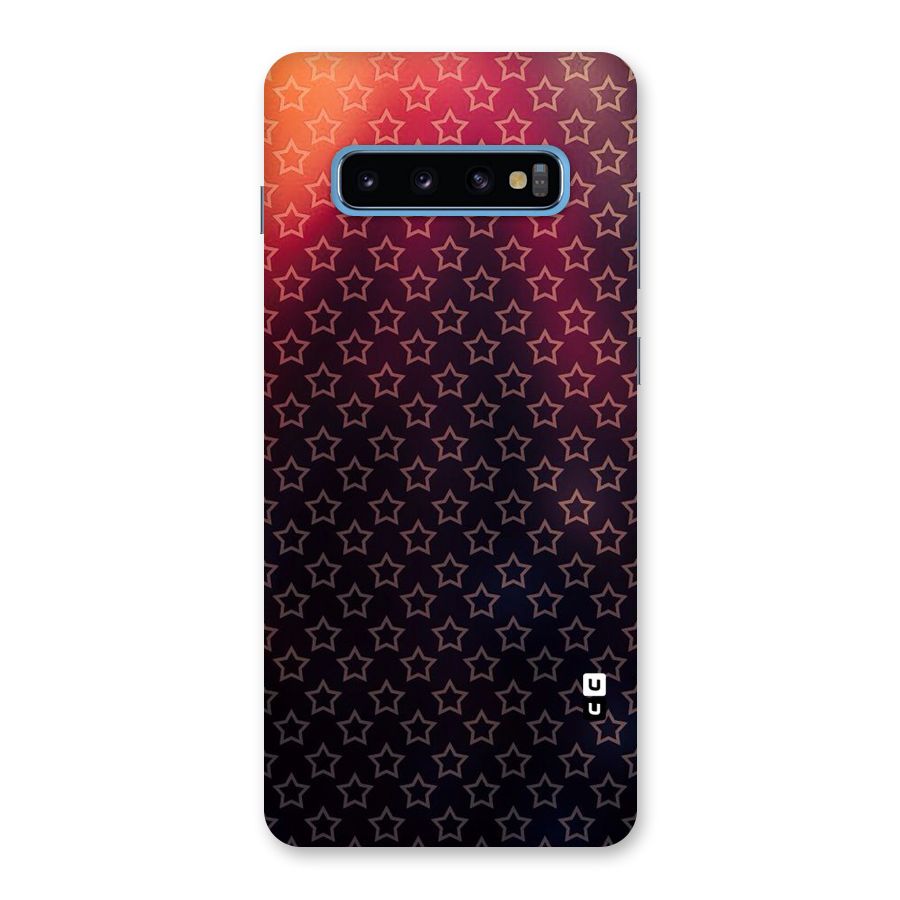 Ombre Stars Back Case for Galaxy S10 Plus