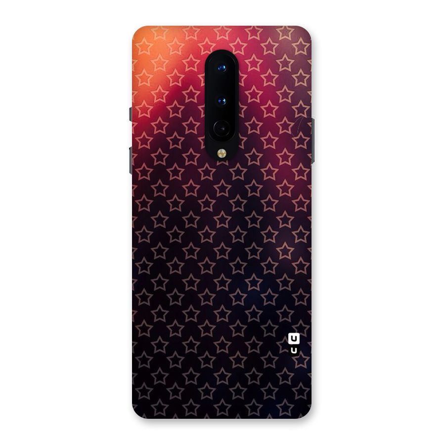 Ombre Stars Back Case for OnePlus 8
