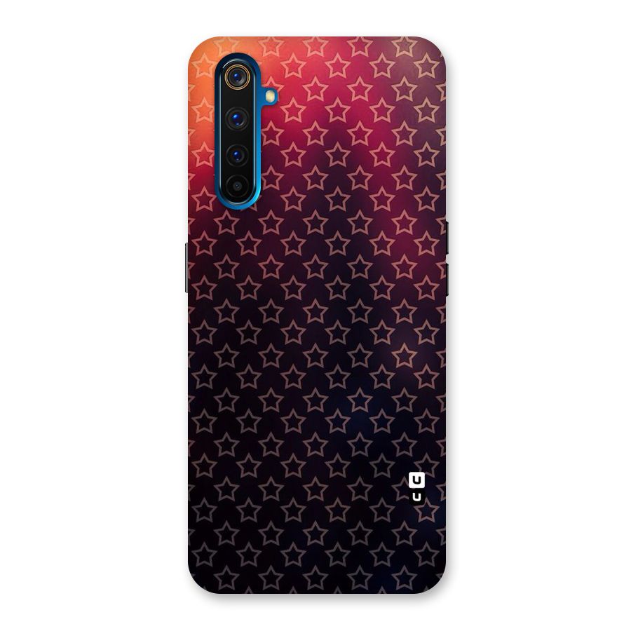 Ombre Stars Back Case for Realme 6 Pro