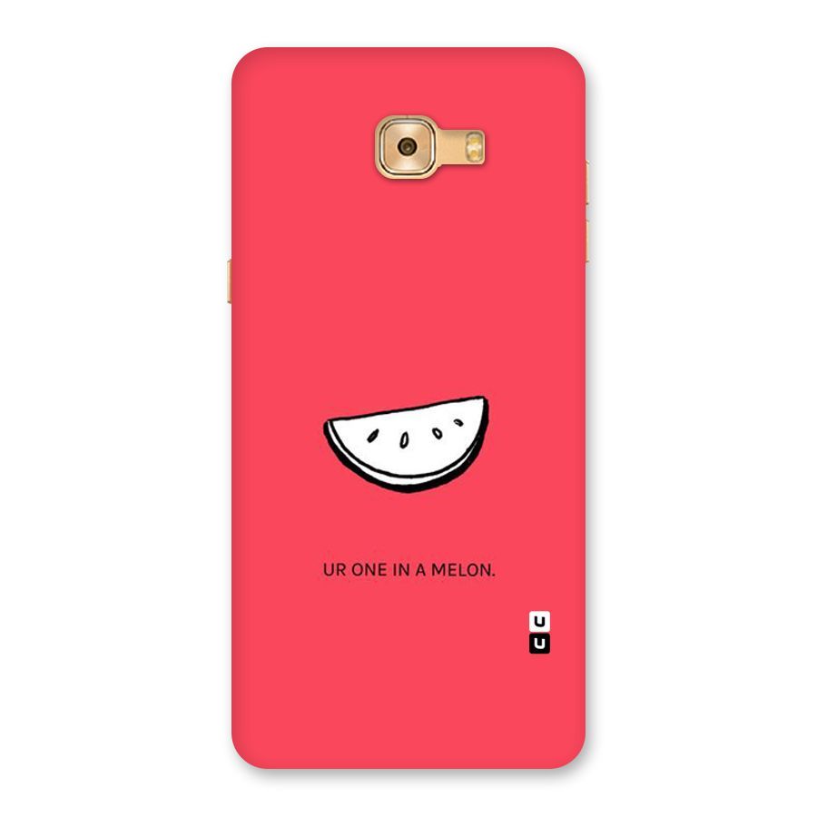 One In Melon Back Case for Galaxy C9 Pro
