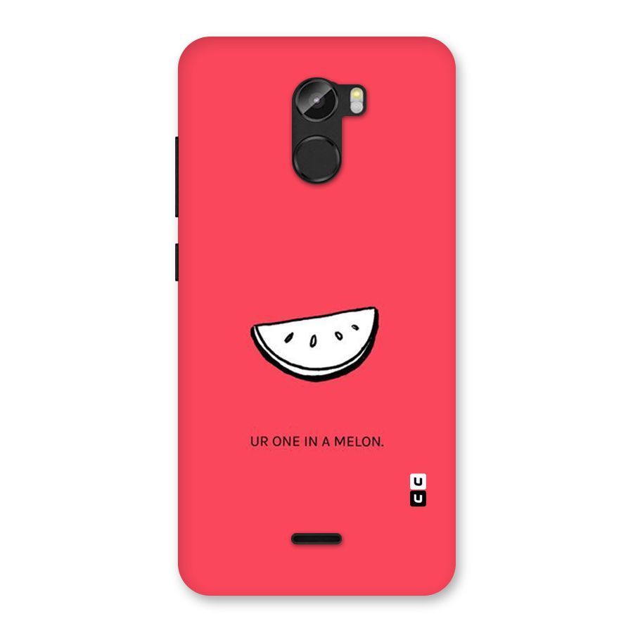One In Melon Back Case for Gionee X1