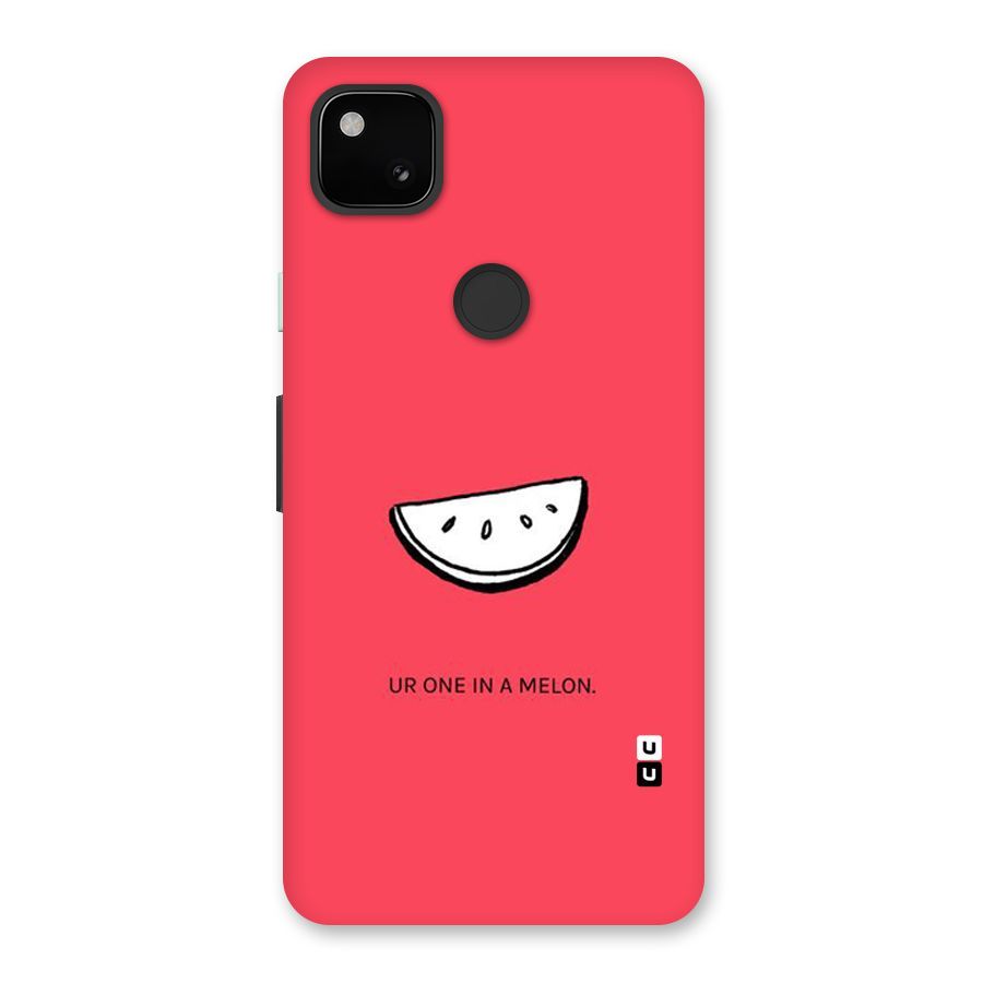One In Melon Back Case for Google Pixel 4a