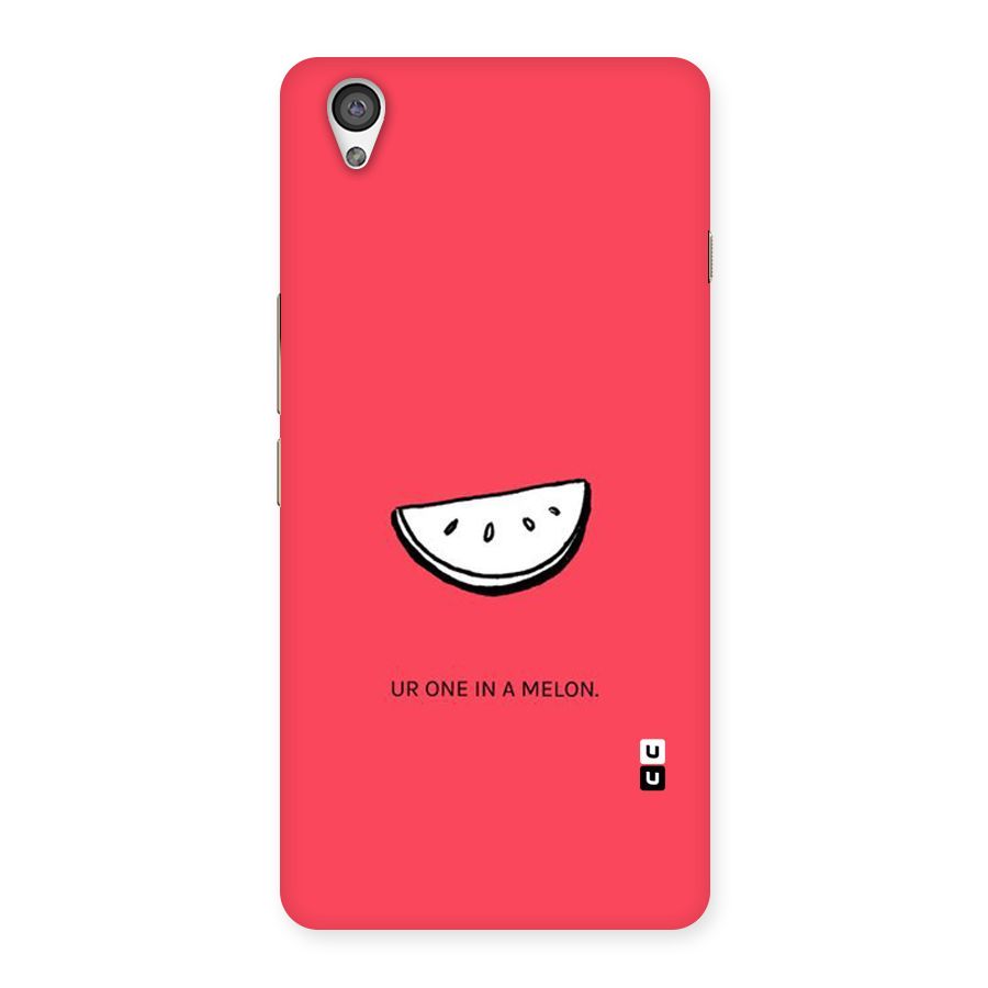 One In Melon Back Case for OnePlus X