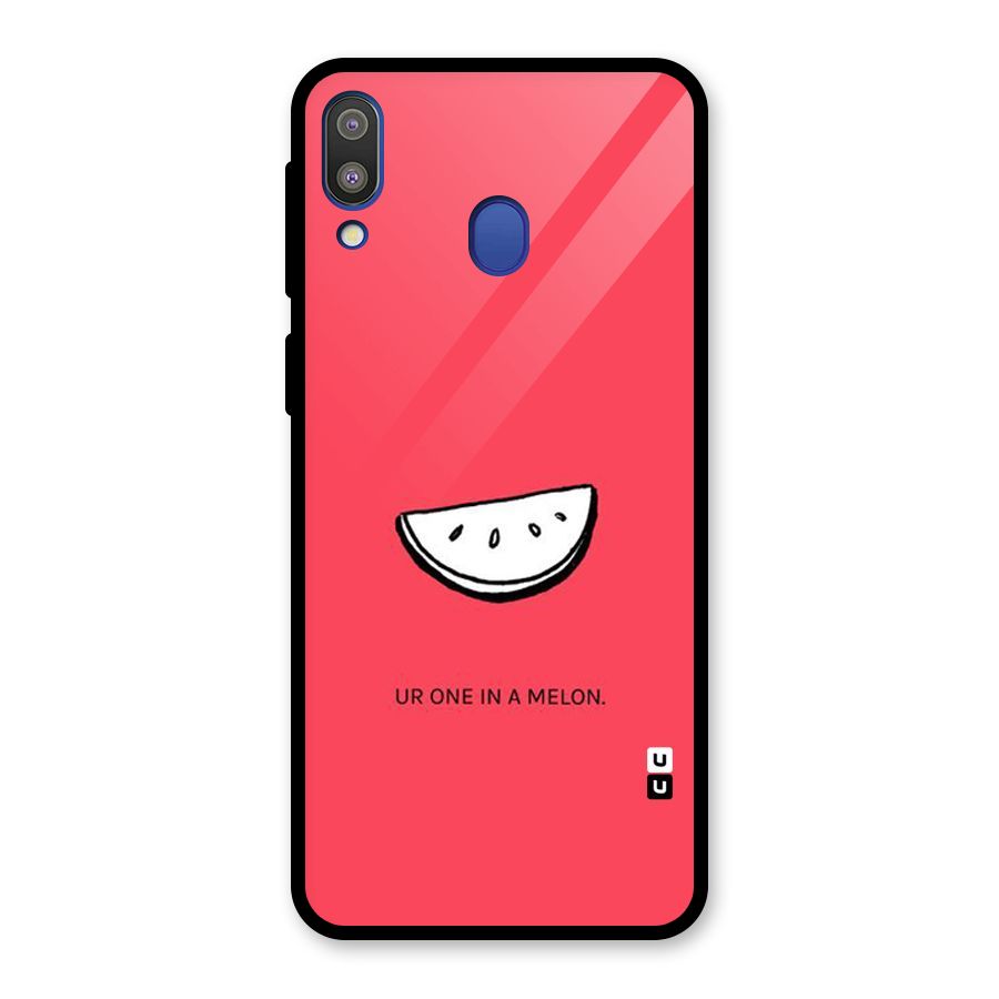 One In Melon Glass Back Case for Galaxy M20