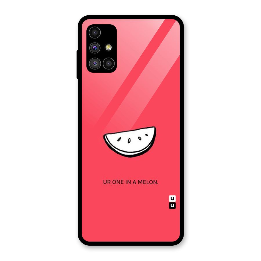 One In Melon Glass Back Case for Galaxy M51