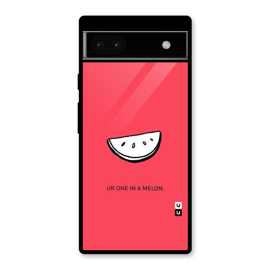 One In Melon Glass Back Case for Google Pixel 6a