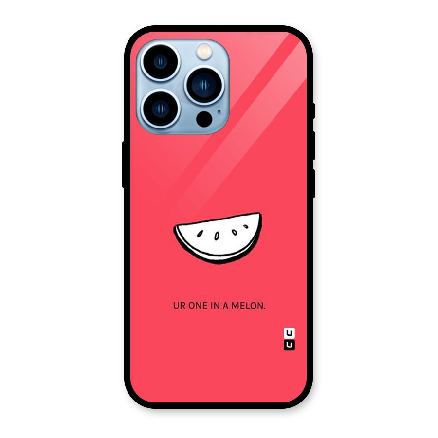 One In Melon Glass Back Case for iPhone 13 Pro