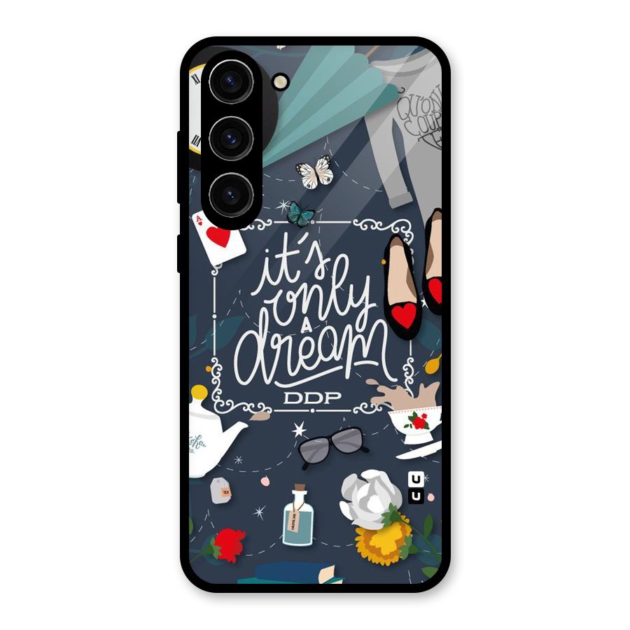 Only A Dream Glass Back Case for Galaxy S23 Plus