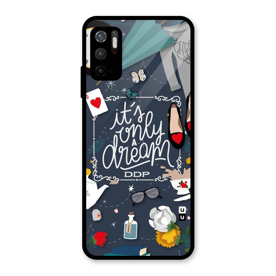 Only A Dream Glass Back Case for Poco M3 Pro 5G
