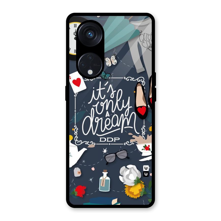 Only A Dream Glass Back Case for Reno8 T 5G