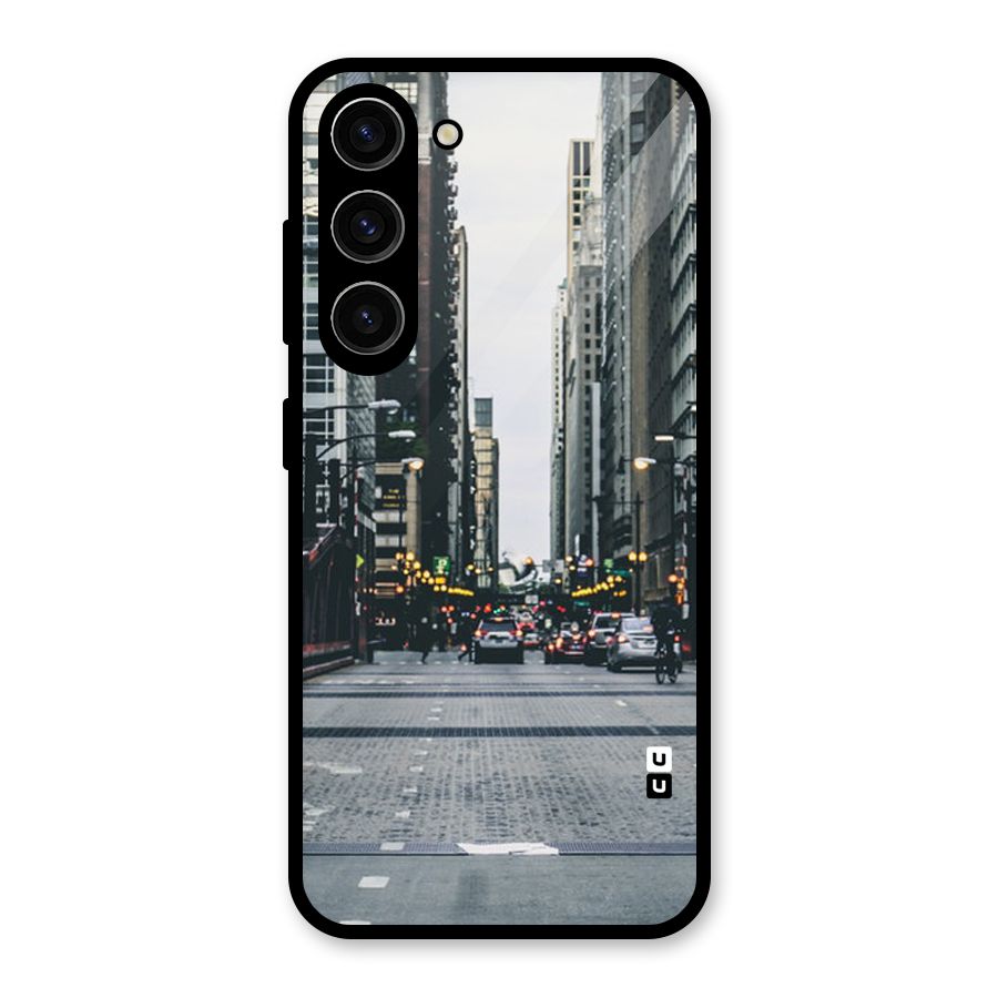 Only Streets Glass Back Case for Galaxy S23