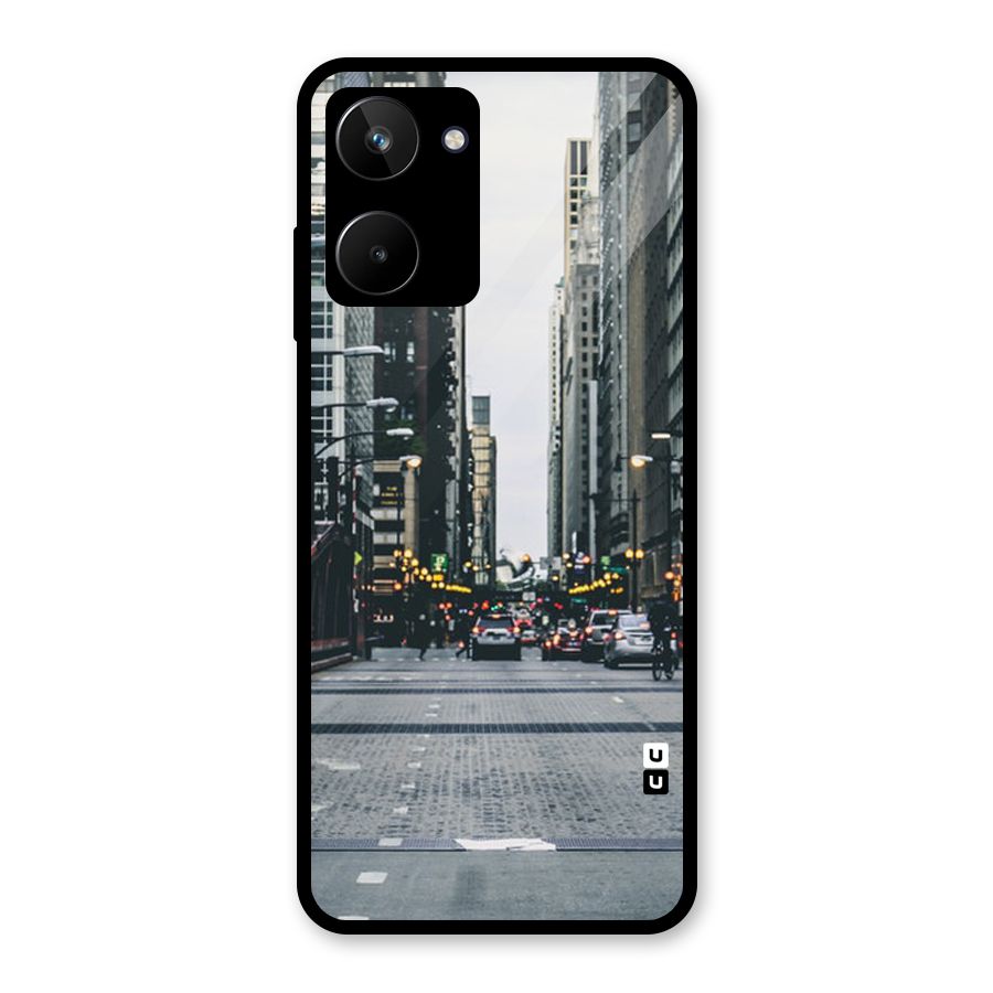 Only Streets Glass Back Case for Realme 10