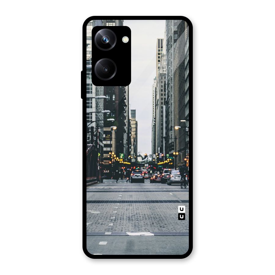 Only Streets Glass Back Case for Realme 10 Pro