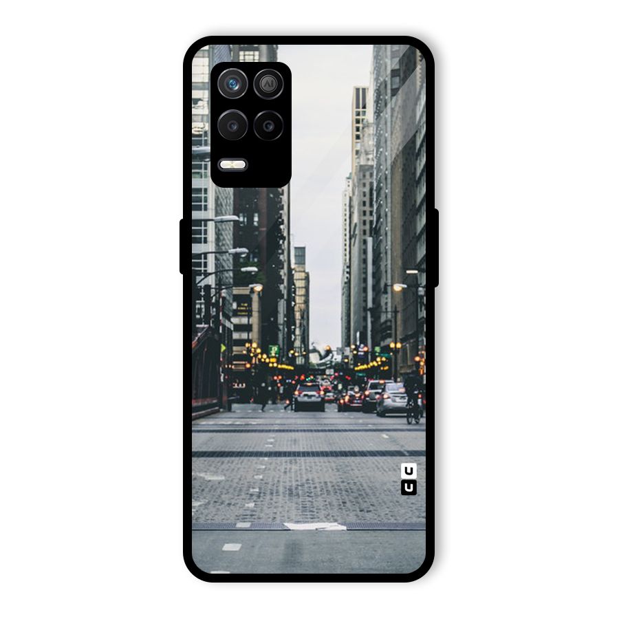 Only Streets Glass Back Case for Realme 8 5G