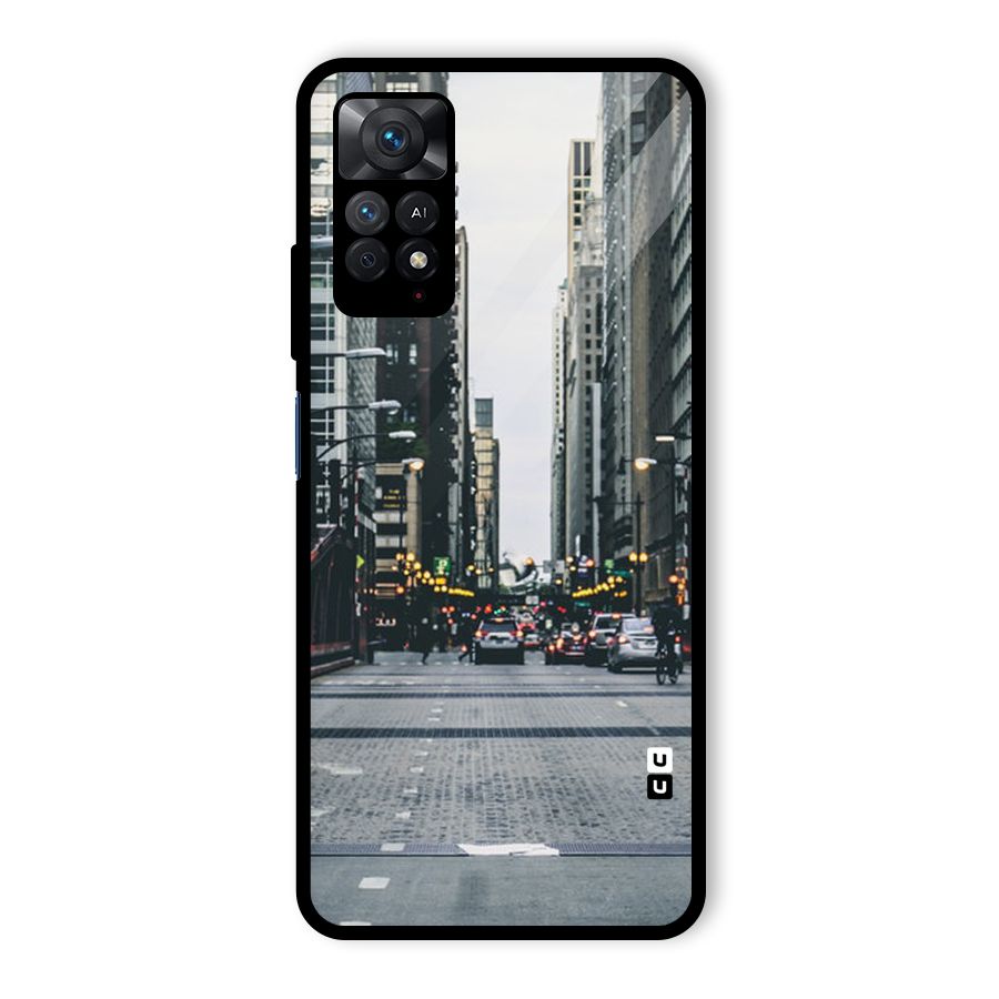Only Streets Glass Back Case for Redmi Note 11 Pro Plus 5G