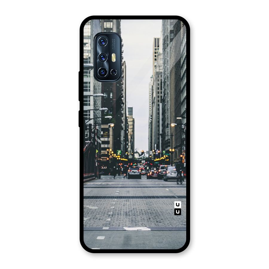 Only Streets Glass Back Case for Vivo V17